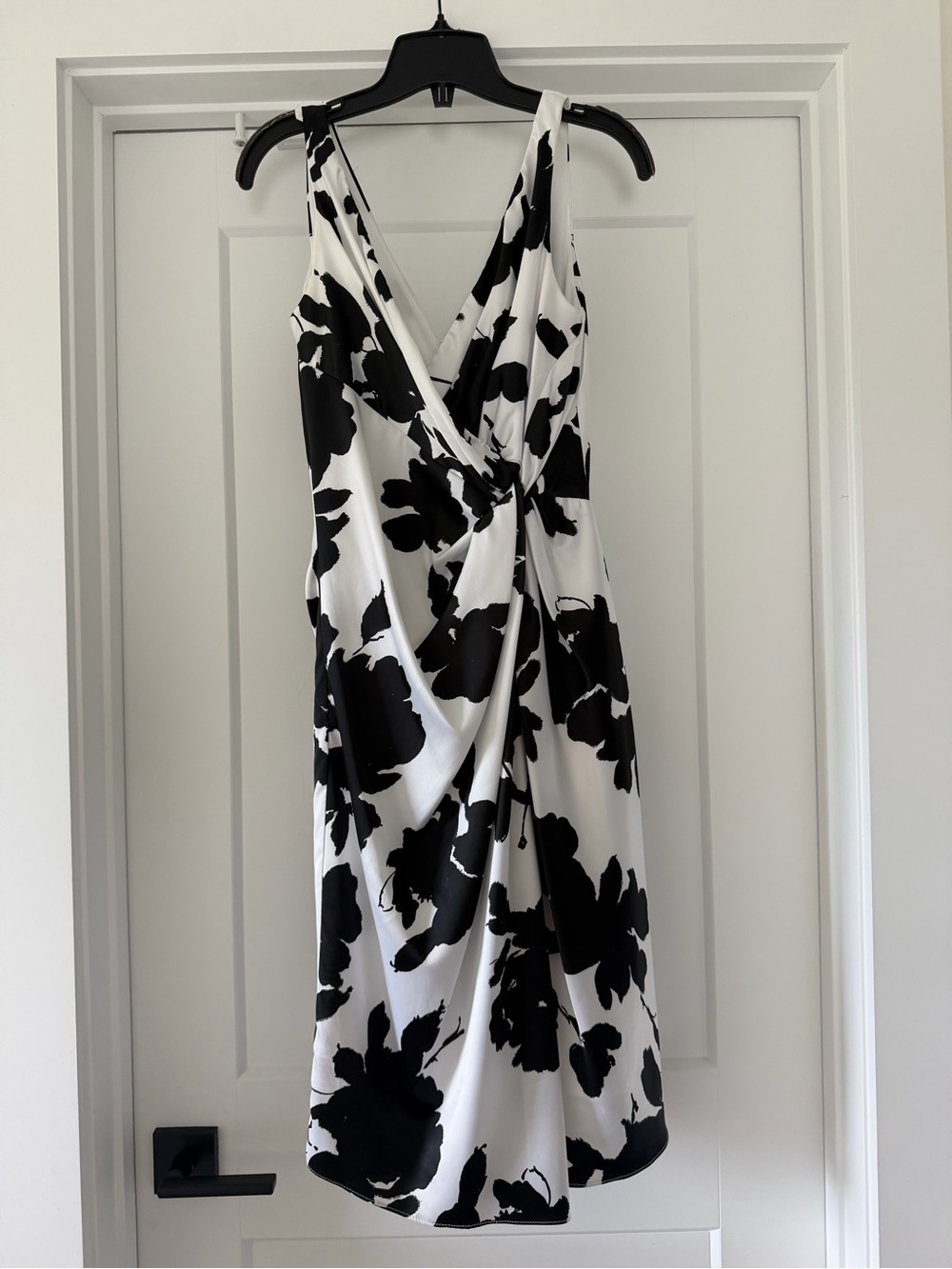 Black & White Floral Dress